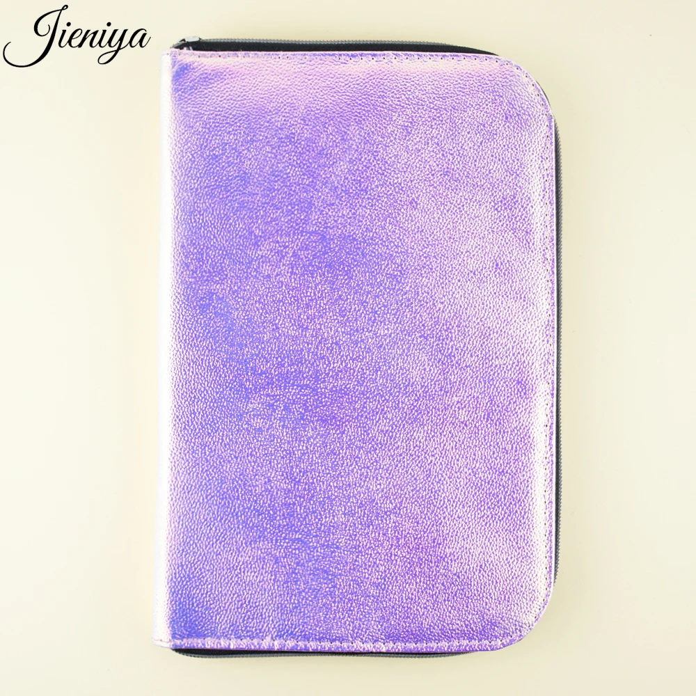 JIENIYA Custom Synthetic Liner Nail Brush Set 12 Pcs Glitter Nail Brushes Set Artist Nail Brush Holder