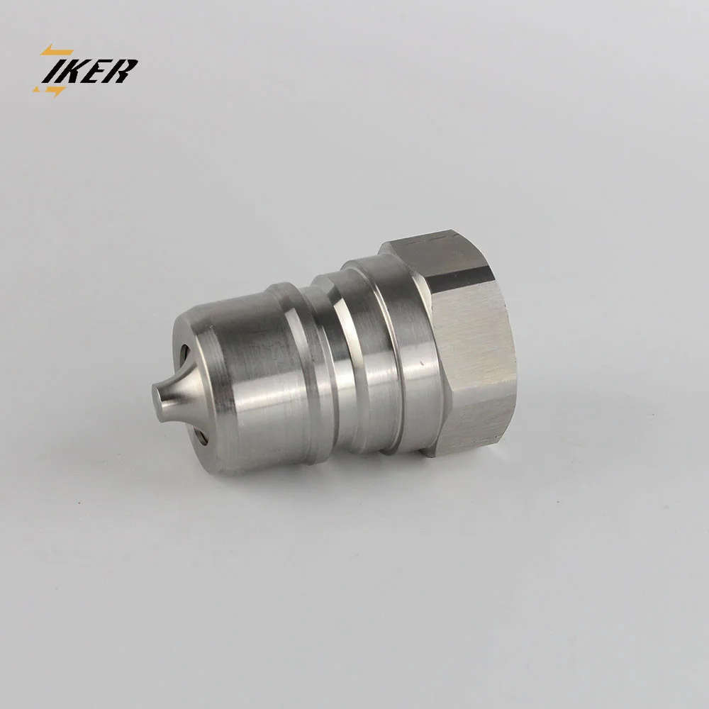 Iso 7241-a Series Poppet Valve Hose Fitting Coupler Hydraulic Quick Release Coupling 7241