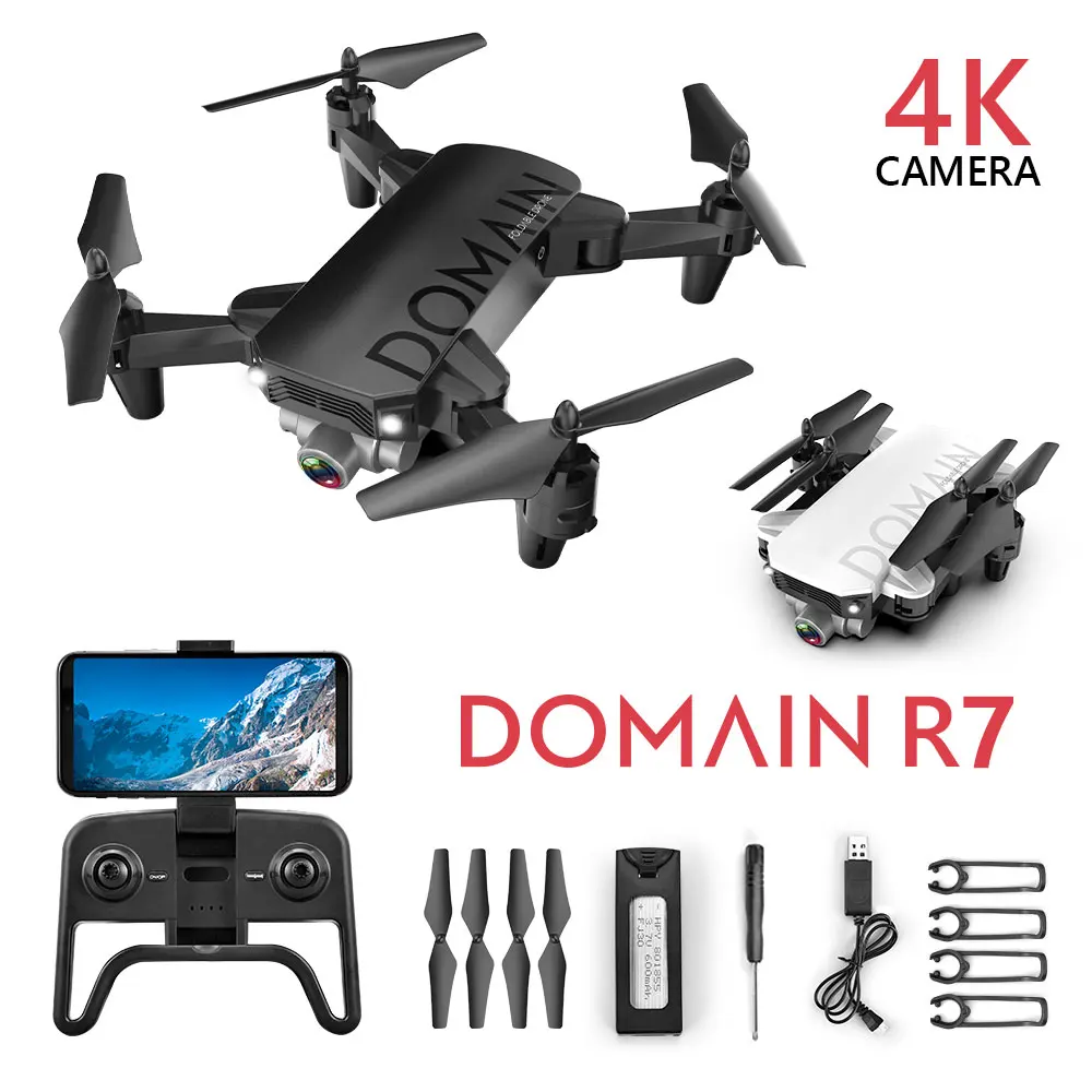 UAV90015 4K HD Aerial camera Mini folding Quadcopter model toy remote control aircraft toy Color Box Package