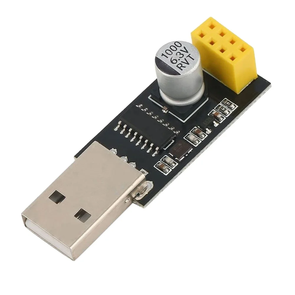 CH340 USB to ESP8266 ESP-01 ESP-01S Serial Wireless Development Board Wireless ESP8266 WiFi Adapter Module