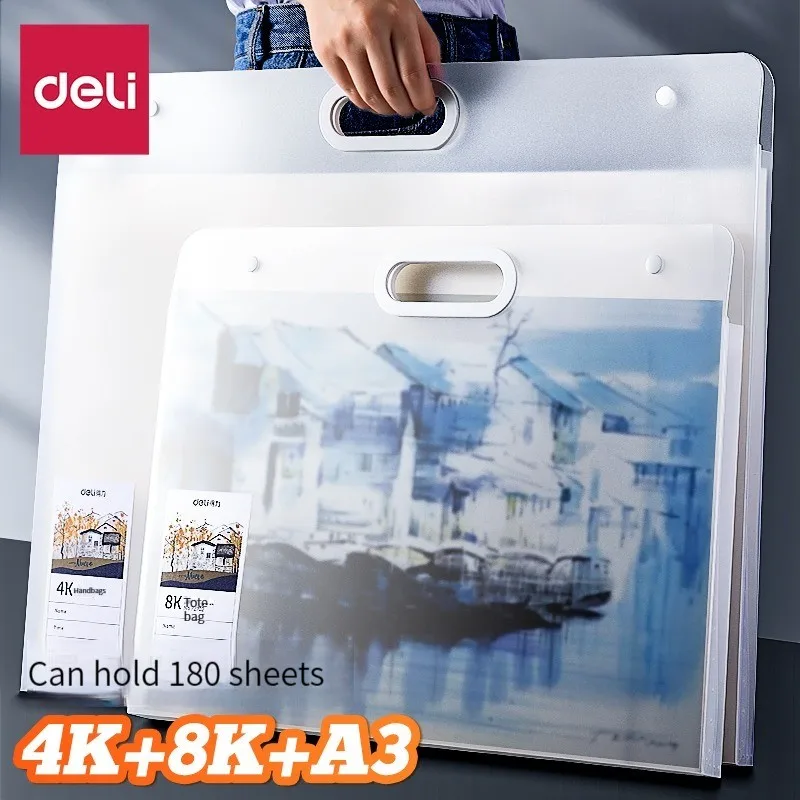 Deli 72701 Album Art Collection Book, 4K Painting Folder