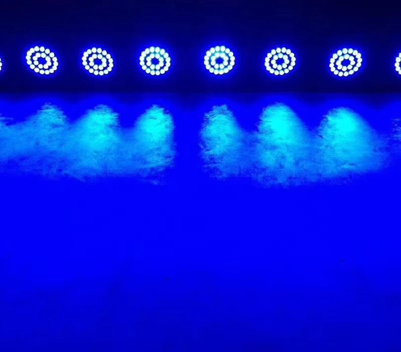 High Quality 24X18W Rgbwa Uv 6In1 Mixing Color Dmx512 Led Par Can Light For Bar Disco