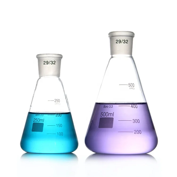 Tiandi Lab 250ml Glass Conical Flask With 29/32 Standard Joint
