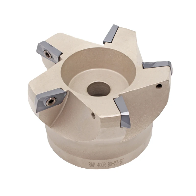 RAP300R 50 22 4T RAP300R 63 RAP400R 75 Degree Face Mill Head CNC Milling Cutter milling shell face mill