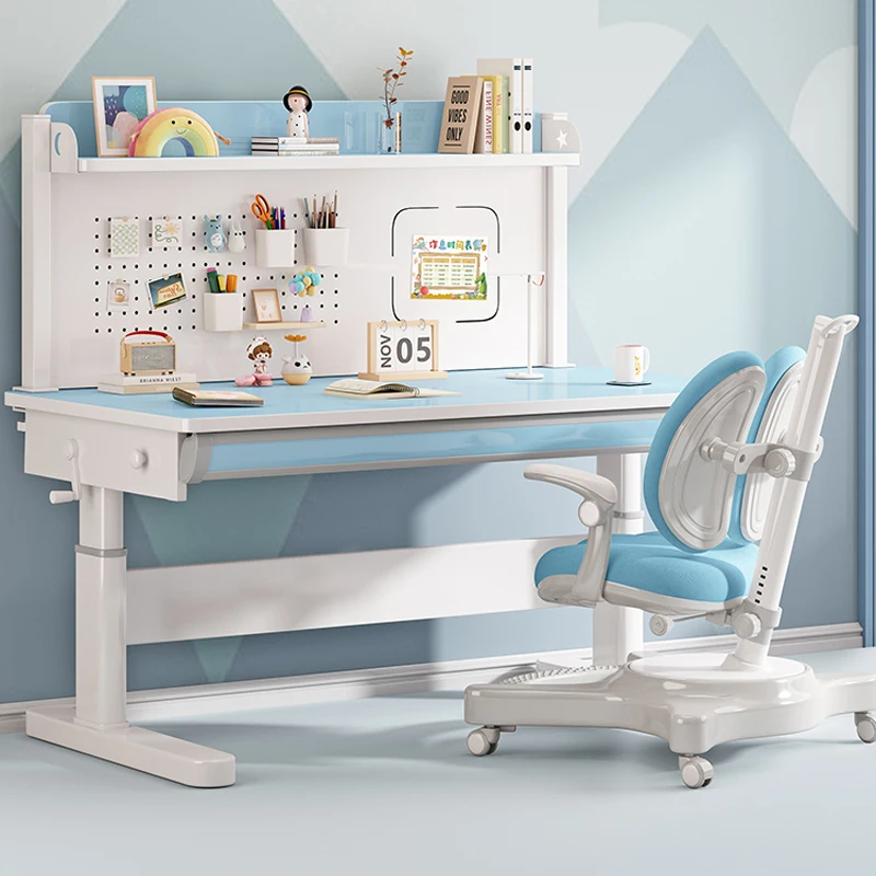 Bedroom furniture Multi-functional adjustable kids children Height Ergonomic Children Study Chair desk study table and chair set