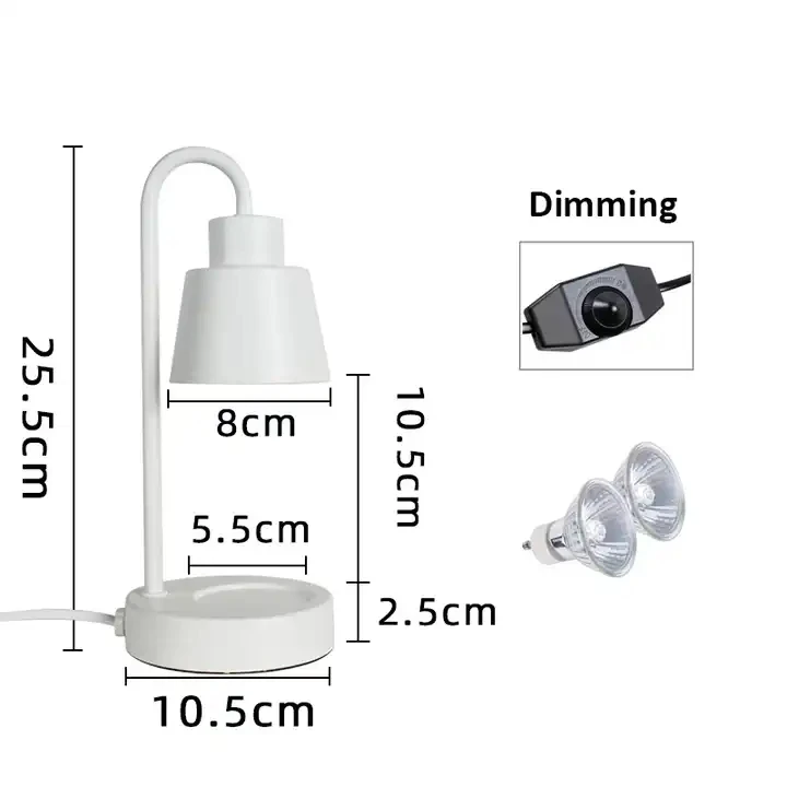 Wax Burner Melting Night Lamp Electric Aromatherapy Scented Table Lamp Tabletop Bedroom Decorative Candle Lamp Warmer