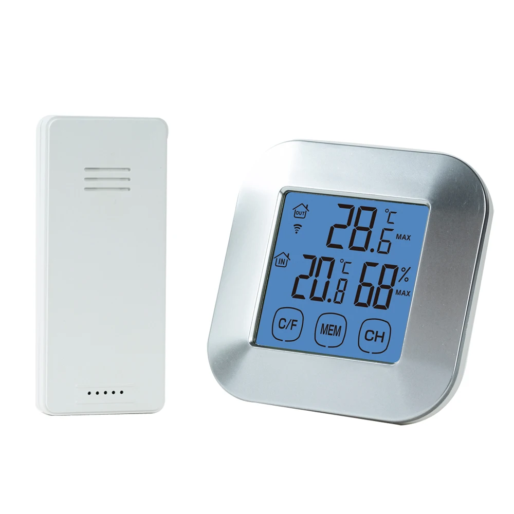 Digital Weather Station Thermometer Hygrometer Meter Wireless Color Weather Station With Weather Forecast