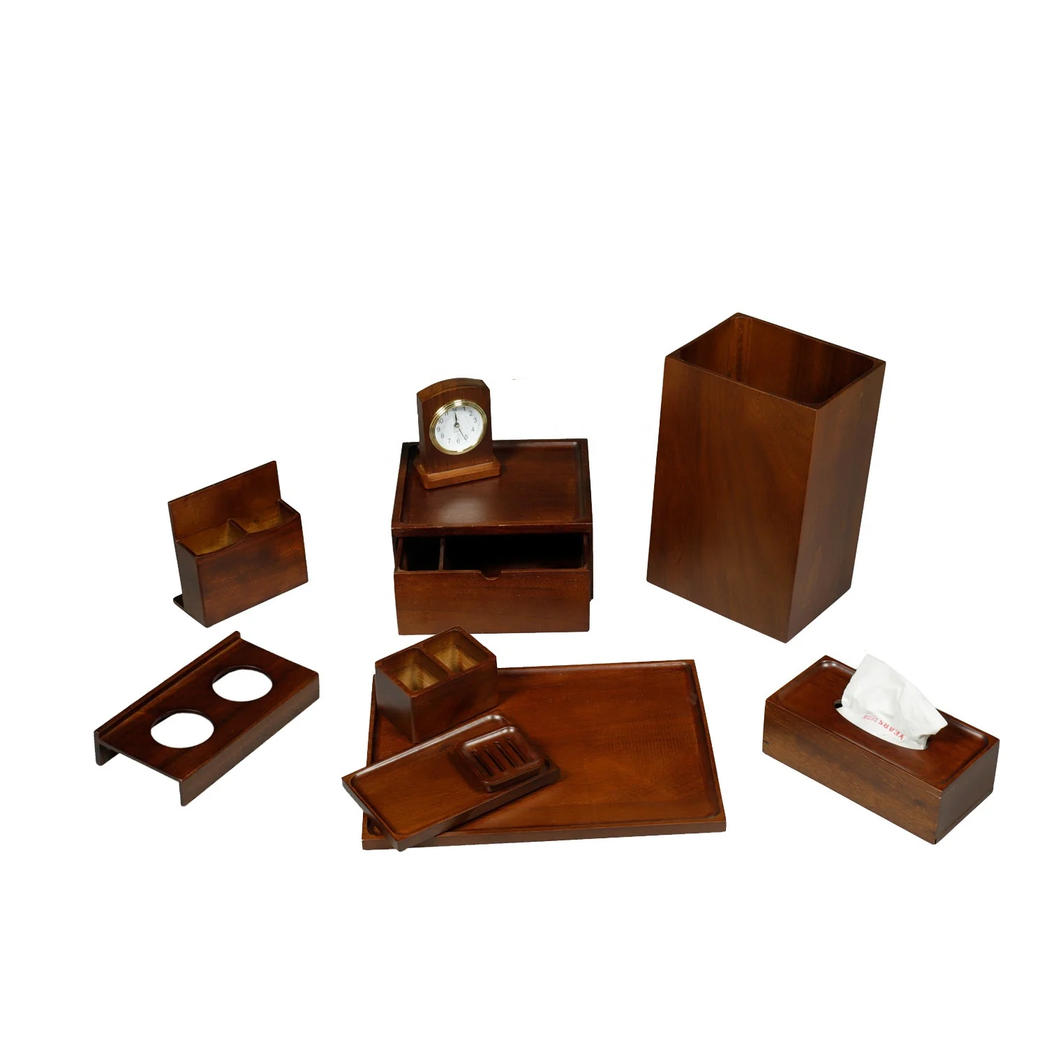 Factory Wholesale 5 Star Hotel Amenities Eco - Friendly Paint Luxury Custom Wooden Hotel Supplies