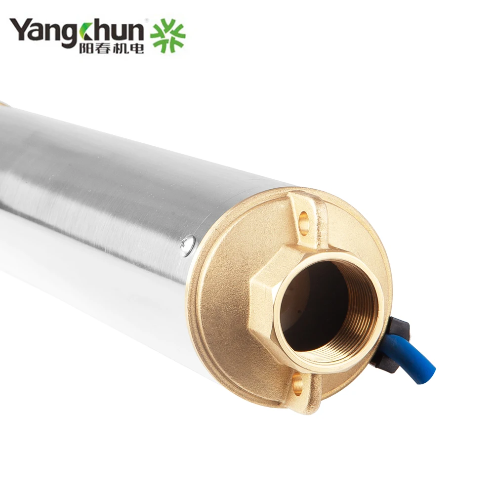 Погружной водяной насос dc deep well на солнечной батарее 96