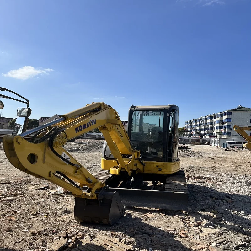 Лучшие продажи подержанных инженерных строительных машин Komatsu pc40 Подержанные мини-Экскаваторы pc35 pc30