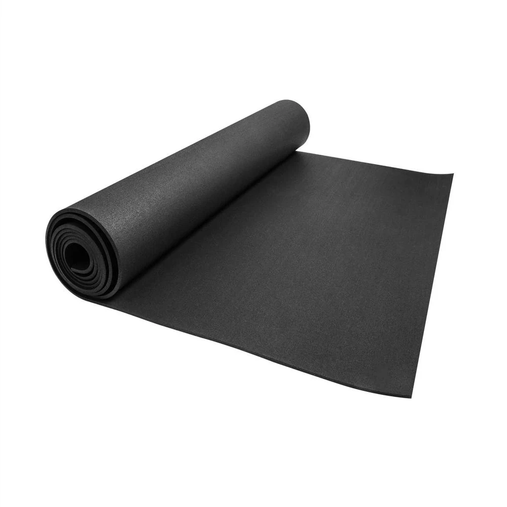 Wholesale Industrial Shock Absorbing Black Color Gym Floor Mats Natural Silicone Fluorine EPDM Neoprene Rubber Sheet