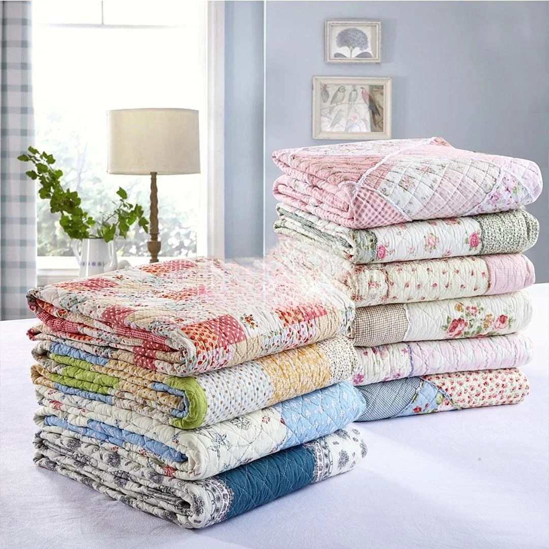 Стеганое одеяло из хлопка 60 Х80 дюймов