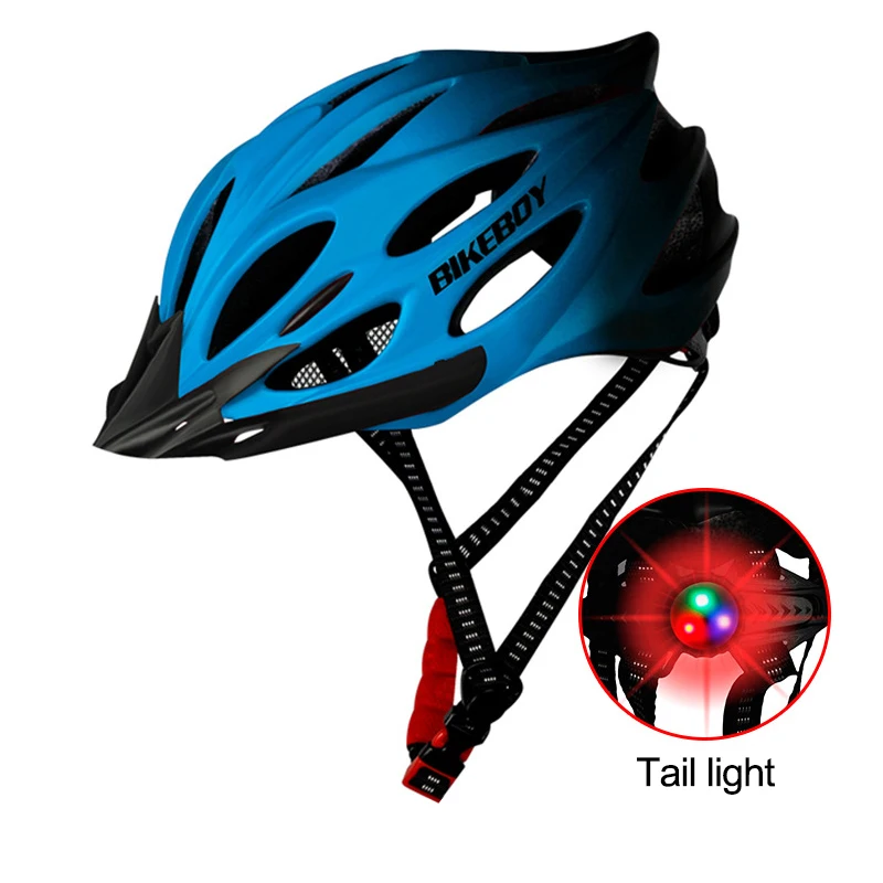 Outdoor Road Ebike Riding Sports Safety Full Face Led Light Scooter Motorcycle