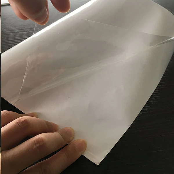 
100um Non Adhesive Transparent PVC Electrostatic Protective Static Cling Film 