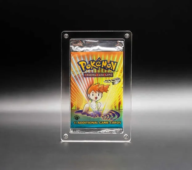 2023 новый акриловый Магнитный чехол для витрины Poke mon Card Pack верхняя витрина дисплей карт poke
