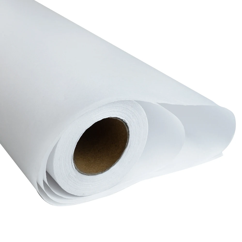 Medical consumables 21 x 225 smooth exam table paper softness stretcher paper roll for examination table
