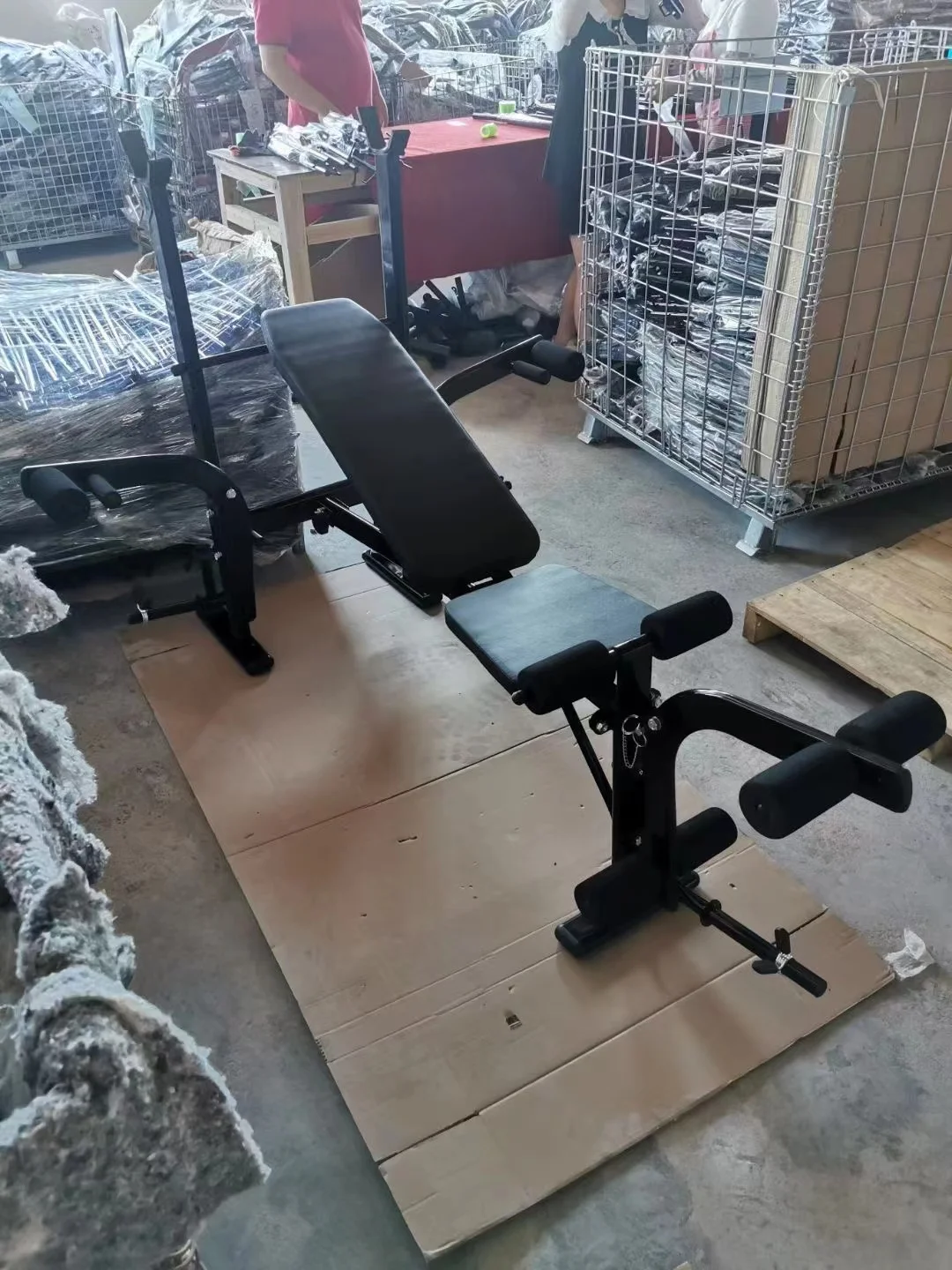 Hot sale home fitness equipment adjustable gym weight lifting sit up bench