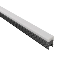 Hotel commercial landscape Aluminum Office up-down wall pendant linear strip lighting system recessed linkable led linear light