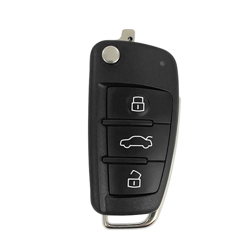 3 Buttons Smart Remote Key Shell With MQB48 ID48 Chip 433MHz PN:8V0837220 Keyless Go Entry Remote Car Key For Audi A1 Q3