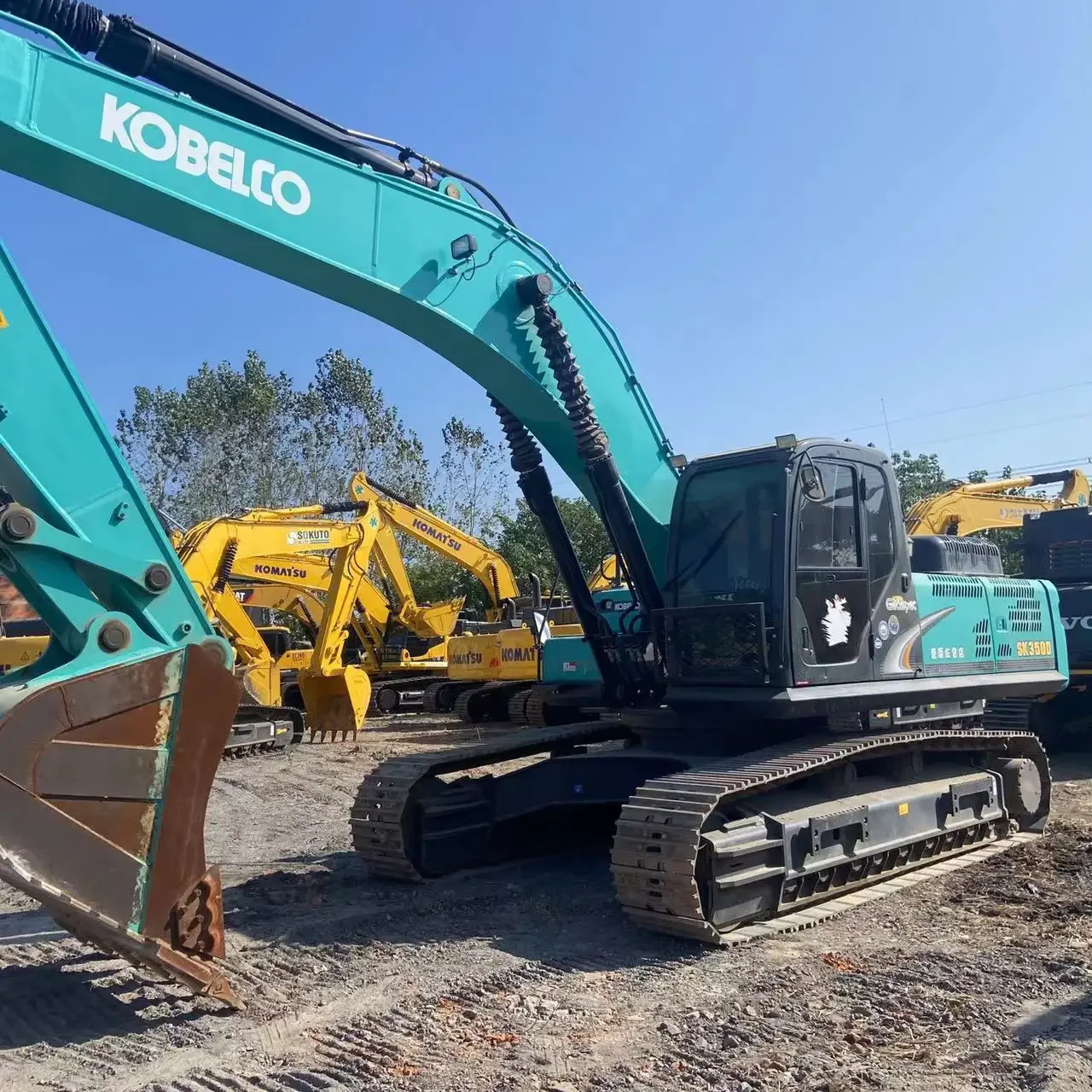 High Quality Used Excavator Kobelco SK350 Used Heavy Equipment Machine 35 Tons