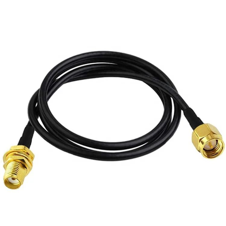 RG58 Cable Sma Male To Sma Female Cable 100cm