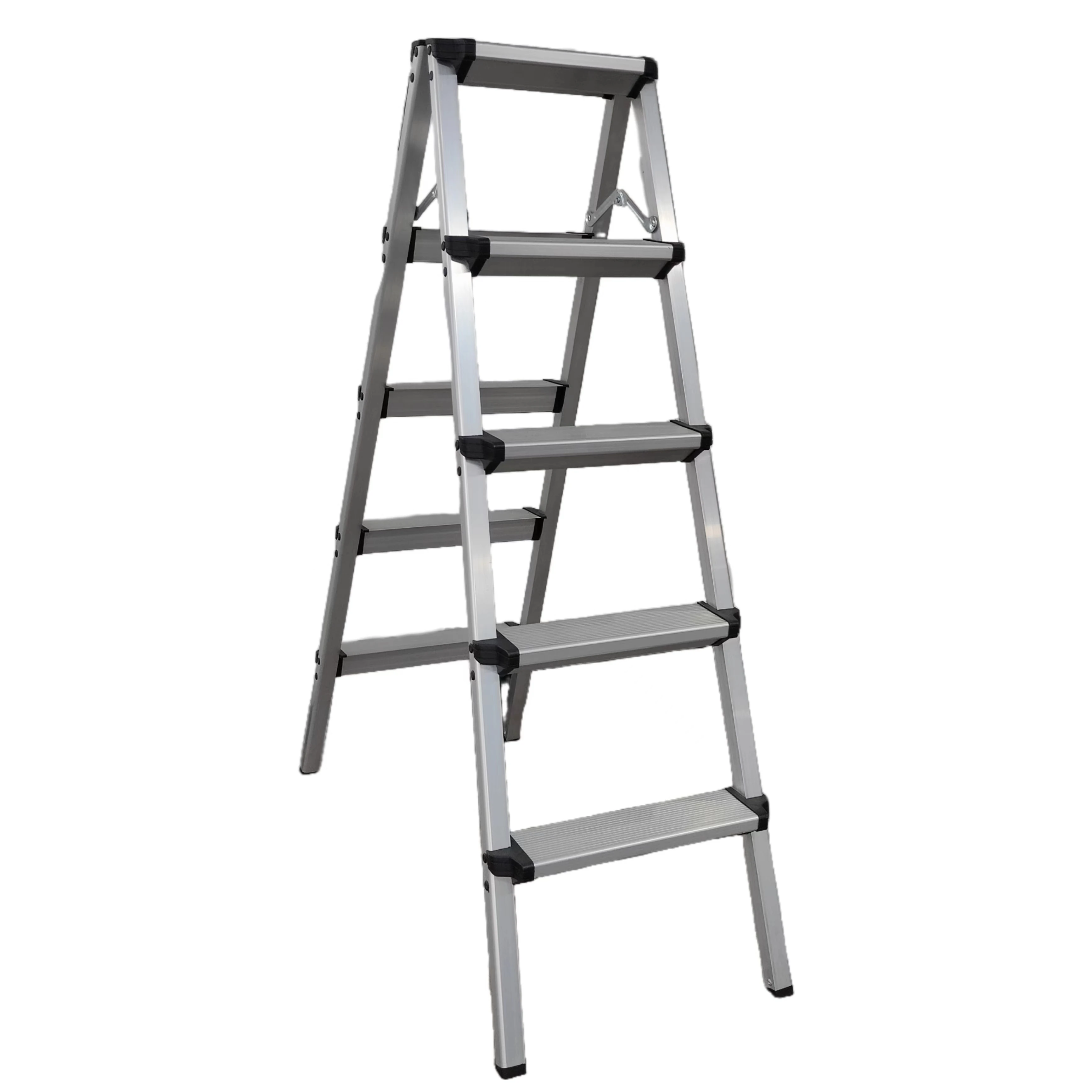 Escaleras multifunctional ladder 4 steps stepladder with non-flip shoe folding  ladder