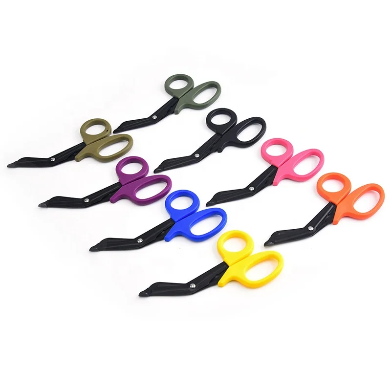 Stainless Steel Paramedic Bandage Nurse Scissors Medical Trauma Shears for  Outdoor First Aid