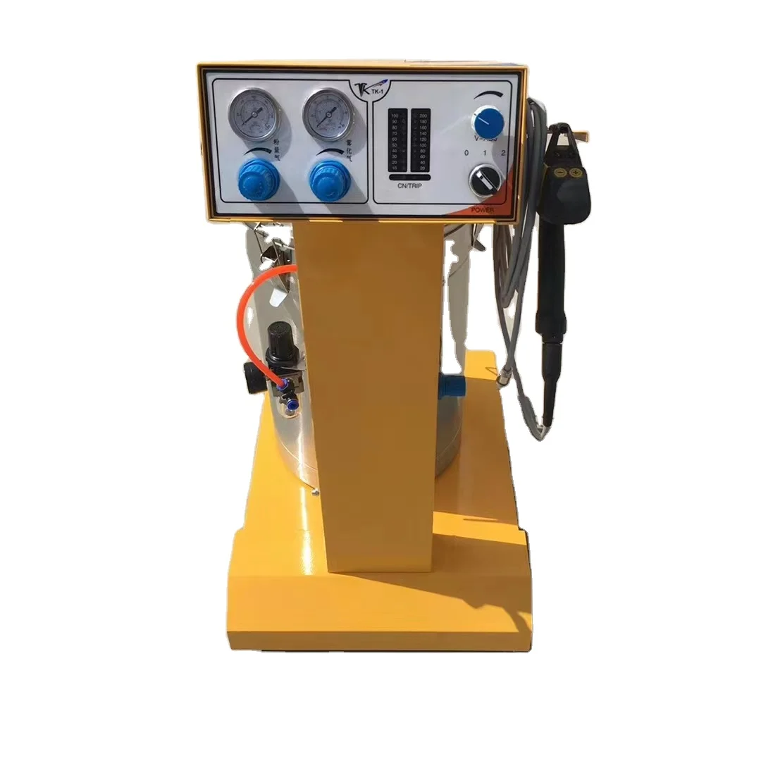 New model Automatic uniform powder spray perfect atomization effect coating irregular shape parts, corners, grooves machine