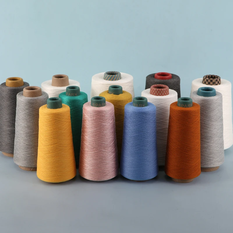 100% Bright Non Bulky Acrylic 52Nm/2 Hank Dyed Or Dyed On Cone For Average Color