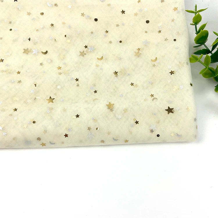 
 Швейцария 100% полиэстер ткань для домашнего текстиля чистая удар детская ткань с изображением ясного звездного горошек Ткань с вышивкой  