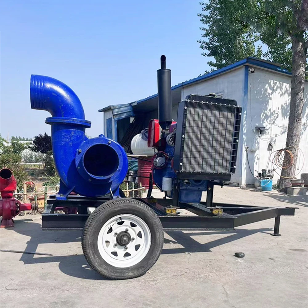 6 Inch 8 Inch Centrifugal Diesel Pump Agricultural Irrigation High-Pressure Water Pump