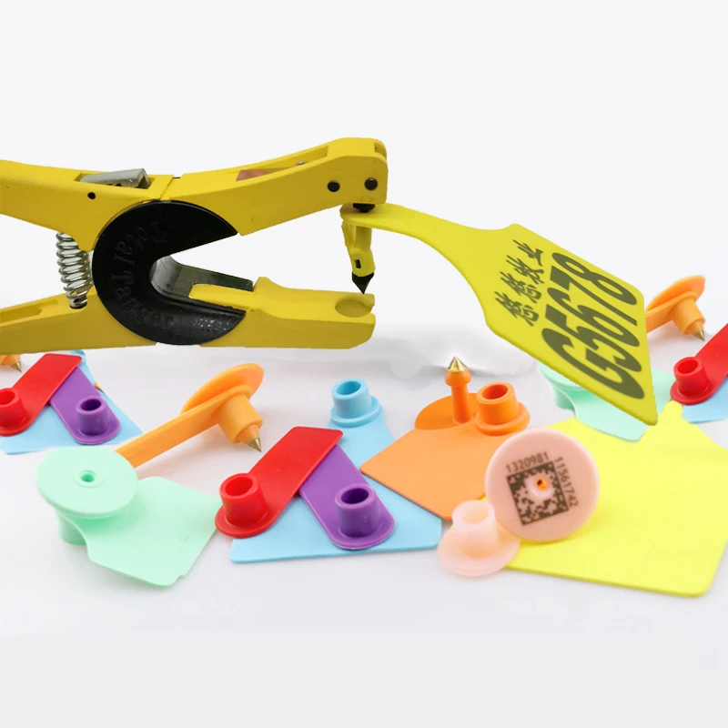 High quality wholesale price manual ear tag applicator plier for farm  cattle pig sheep use