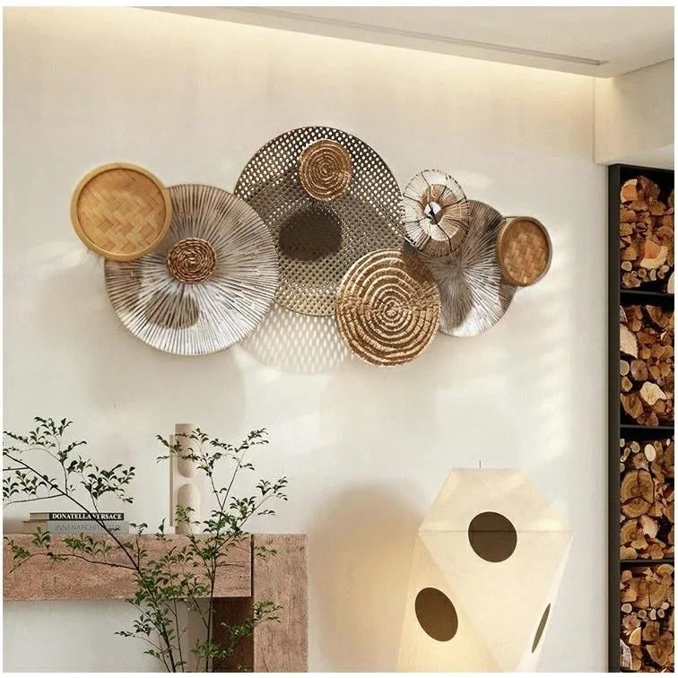 135x59 Home Decor Creative Design Luxury Flora Flower Art Living Room Metal Hanging Wall Decor