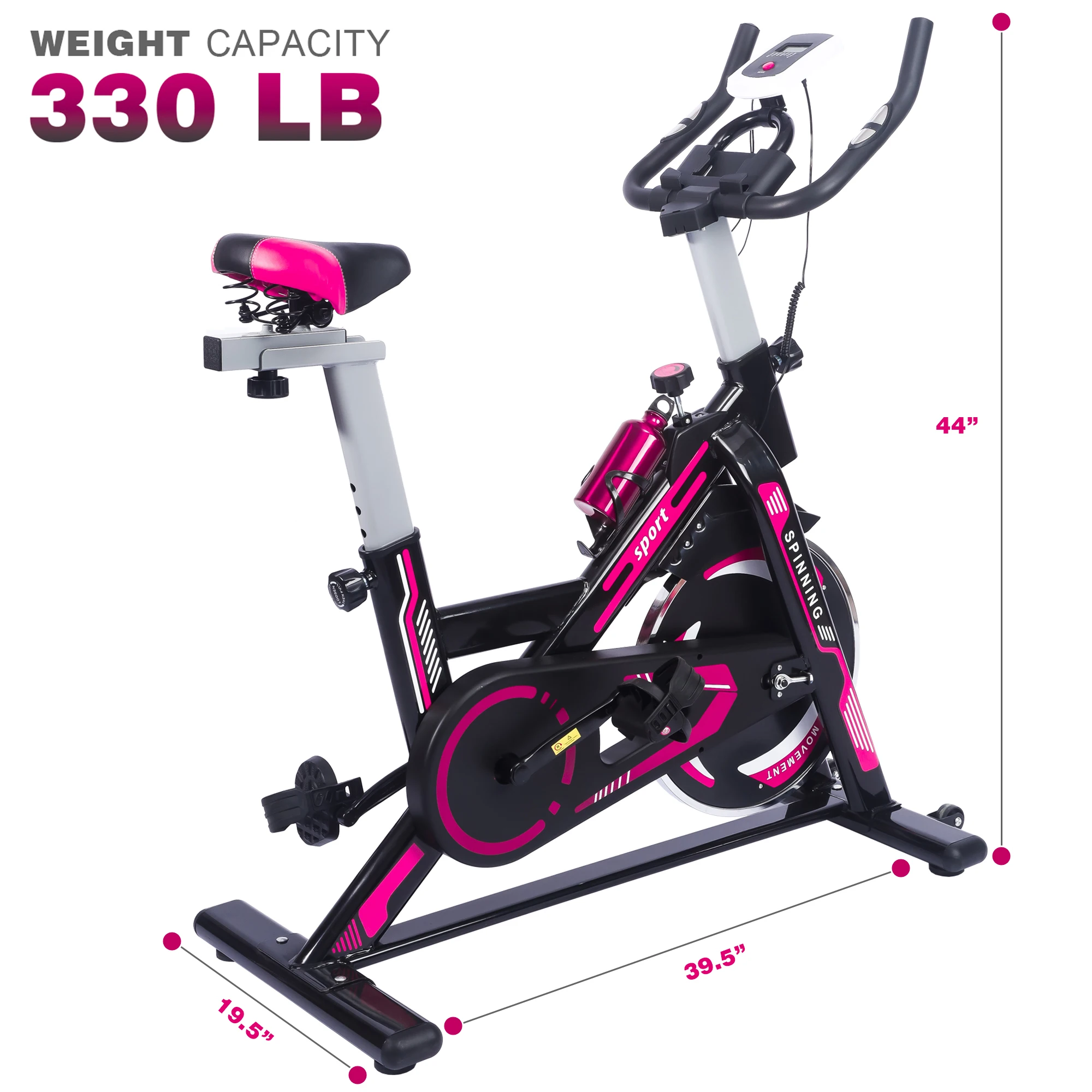 Professinal Home Gym Indoor Fitness Equipment Spinning Bikes Weight Reduction Silent Cycle  Exercise Bike