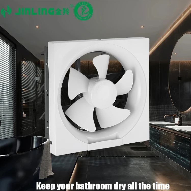 China manufacturer 47W high air volume kitchen wall mounted ventilation 12 inch exhaust fan price