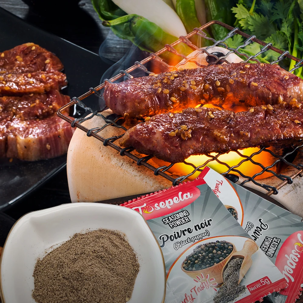 Chinese Dried Tosepela Pepper Powder High Quality Natural Black Pepper Dried Black Pepper Powder