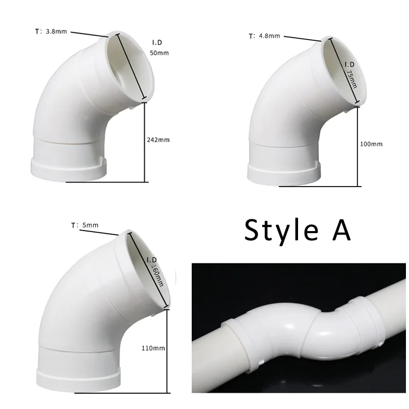 Factory wholesale UPVC PVC pipe fittings  double union Adjustable swivel joint elbow swivel universal joint for pipe Drain water