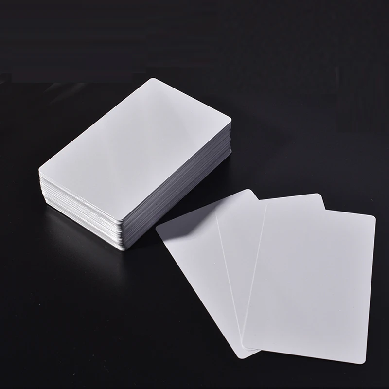 wholesale sublimation aluminum business cards blank bank cards heat press custom name cards