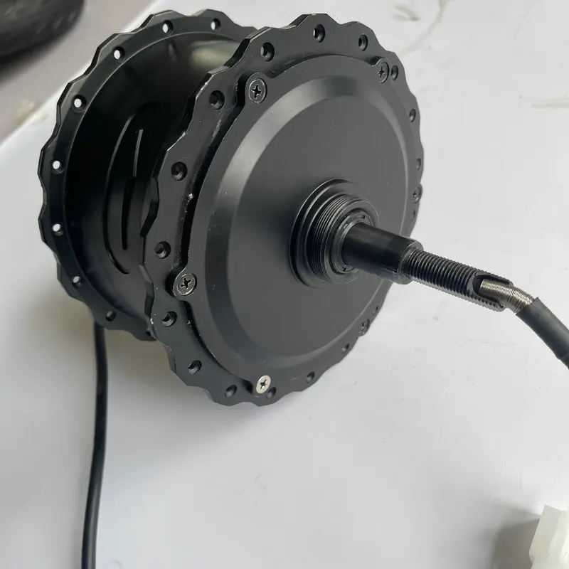 48V60V High Power Brushless Toothed Bicycle Motor Snowmobile Spoke Motor Mountain Bike Motorcycle