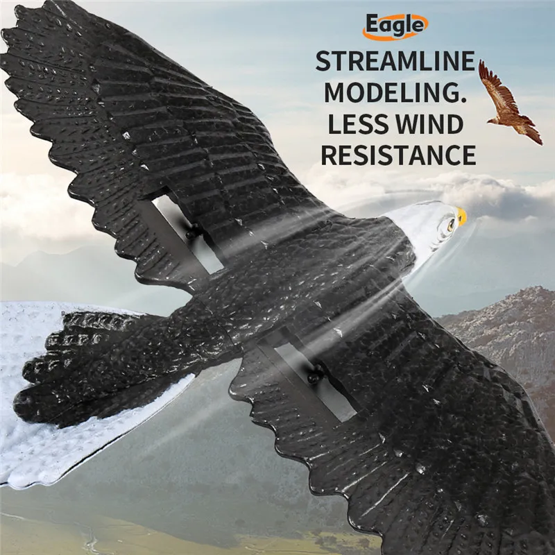 Z59 Glider RC Airplane EPP Anti-wear Foam Remote Control Simulation Model Eagle-Shaped Bionic Fixed Wing Plane Toys