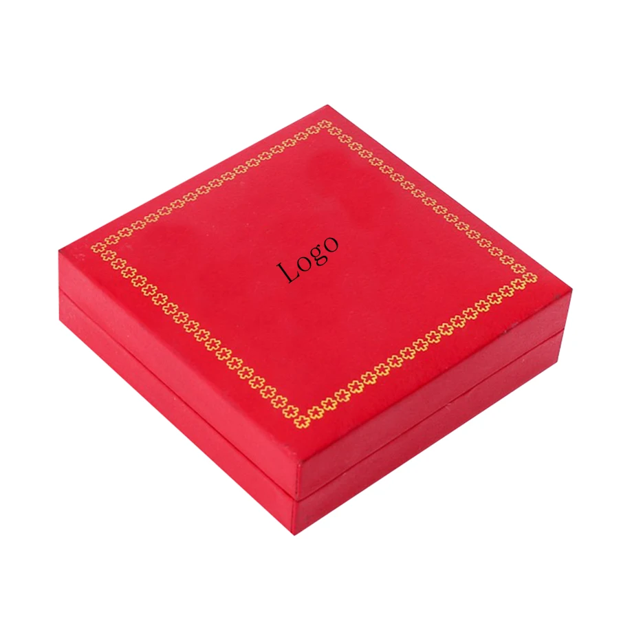
Custom Red PU Leather Coin And Medal Box 