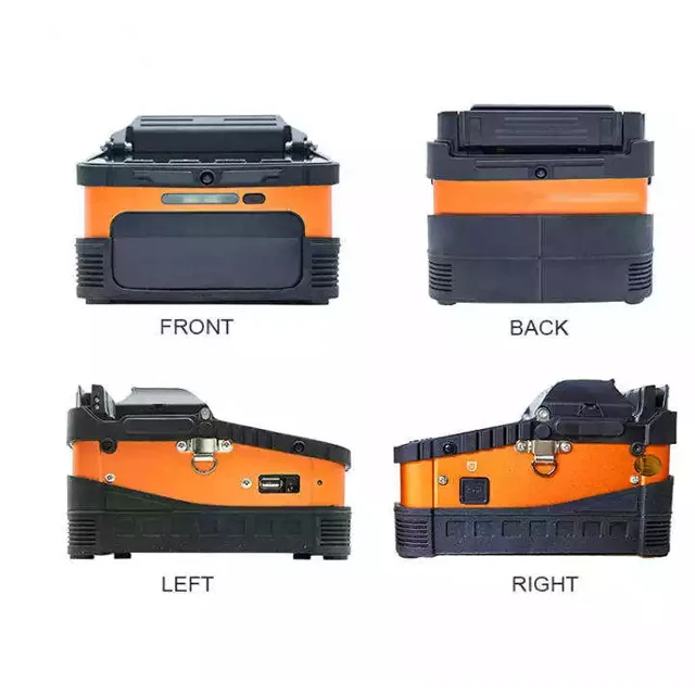 New  New 6 Motors Automatic FTTH Fibre Welding Splicing Machine Fiber Optic Cable Fusion Splicer AI-6C