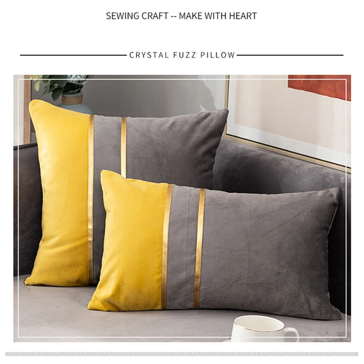 Super Soft 30x50 Velvet Pillow Cover Wholesale High Quality Sofa Pillow Cushion Cover Cheap