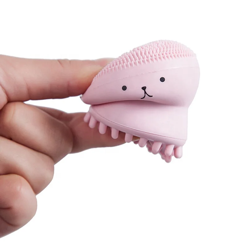 Food Grade Mini Silicone Facial Cleansing Brush