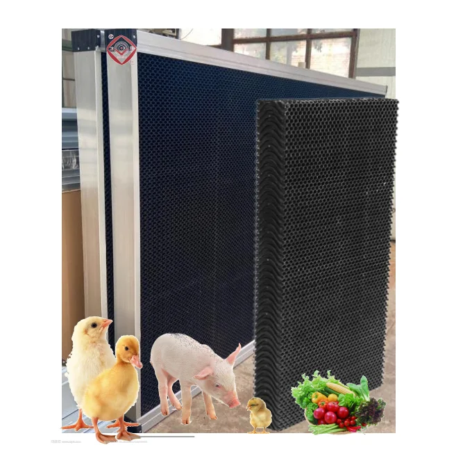 High Quality Evaporative Plastic Cooling Pad for Pig Farm Chicken House Greenhouse
