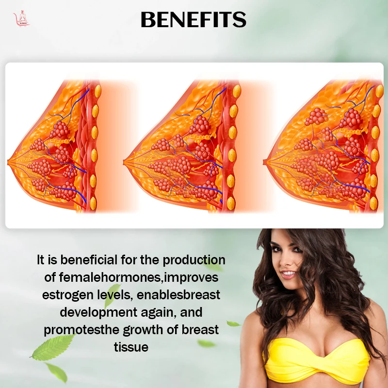 OEM/ODM 28 Days breast enlargement firming tea Fast Growth boobs Firming Sexy Care For Women papaya Big Breast A-D Tea herbs