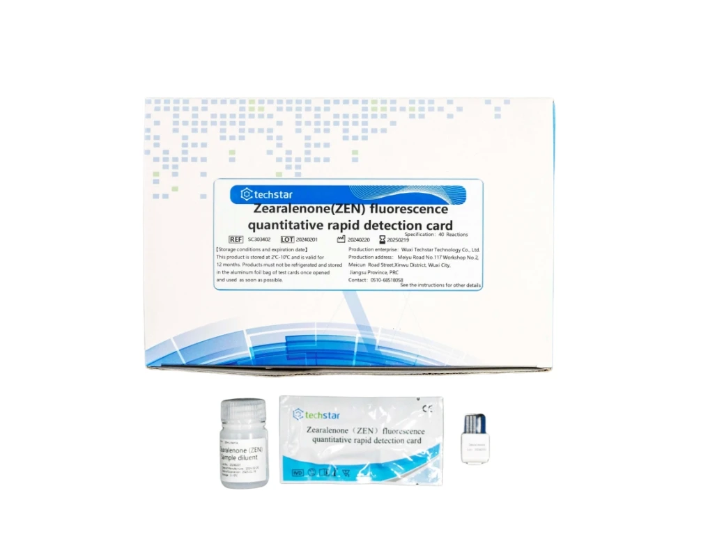 Zearalenone (ZEN) Fluorescence Quantitative Rapid Test Kit