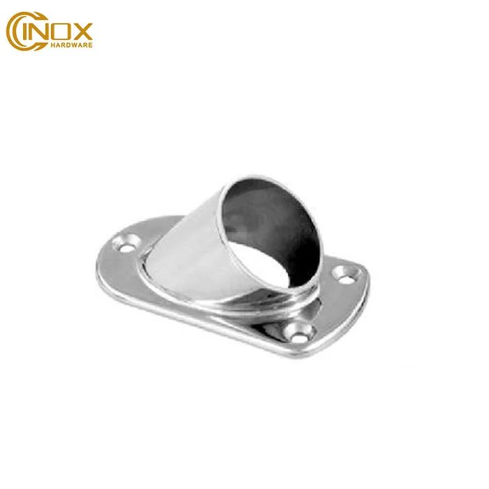 Accessories 45 Degree Rectangular Rail Fitting Pipe Fitting Spade Blind Flange Fitting