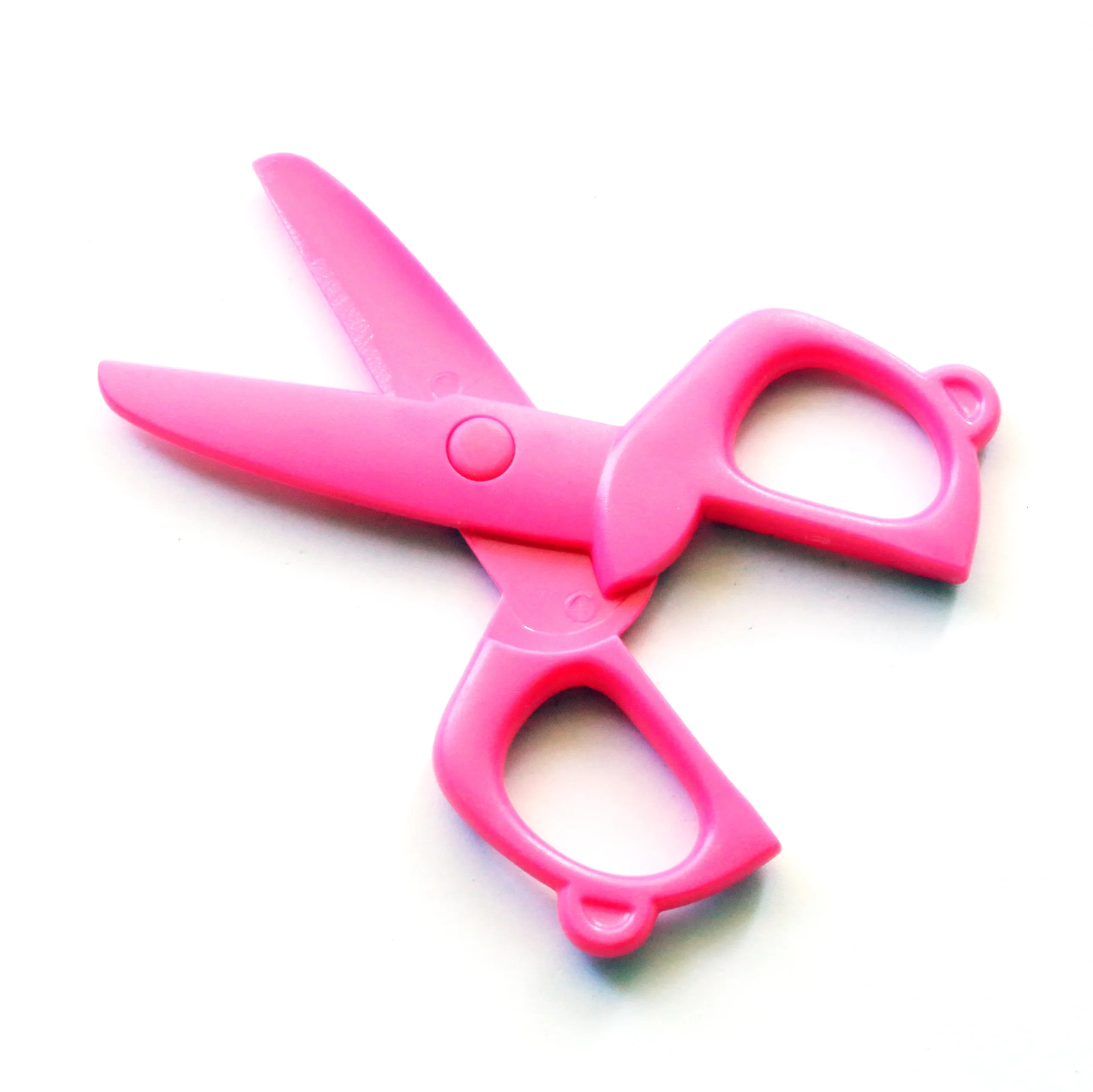 Cute Full Plastic Small Children Paper Scissors SL0512