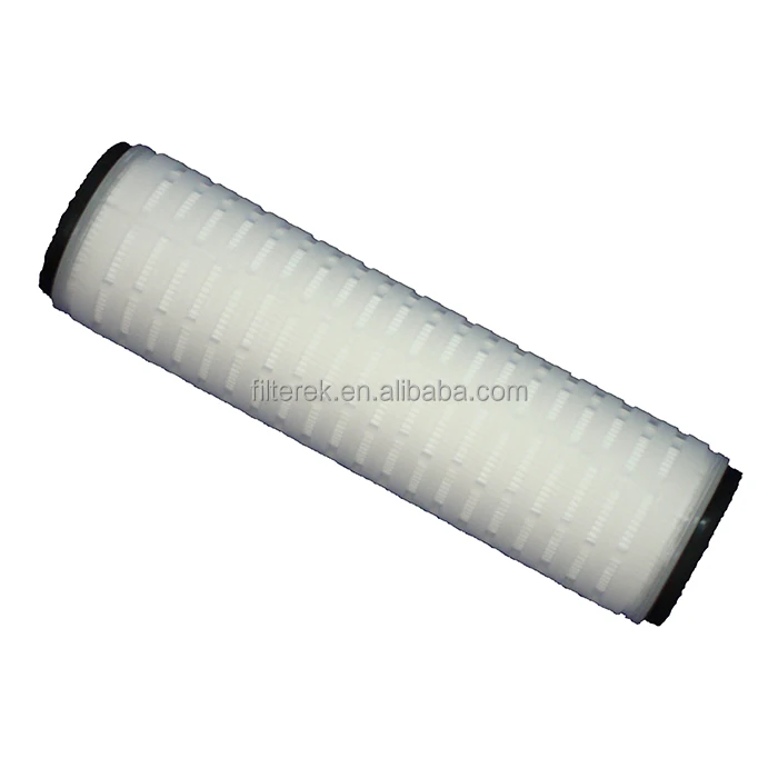 Pp microporous membrane foldable water filter element for filtration system